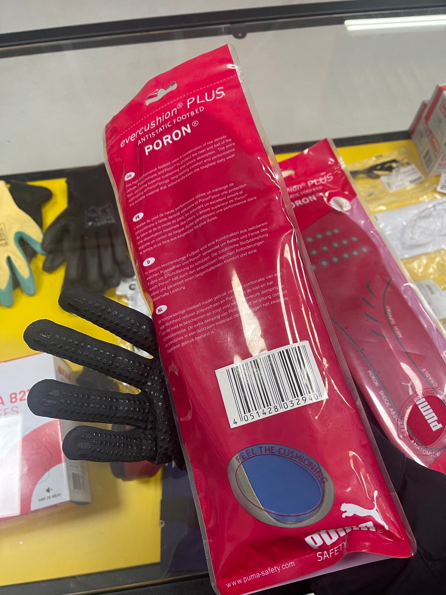 Puma evercushion plus antistatic poron inlegzolen