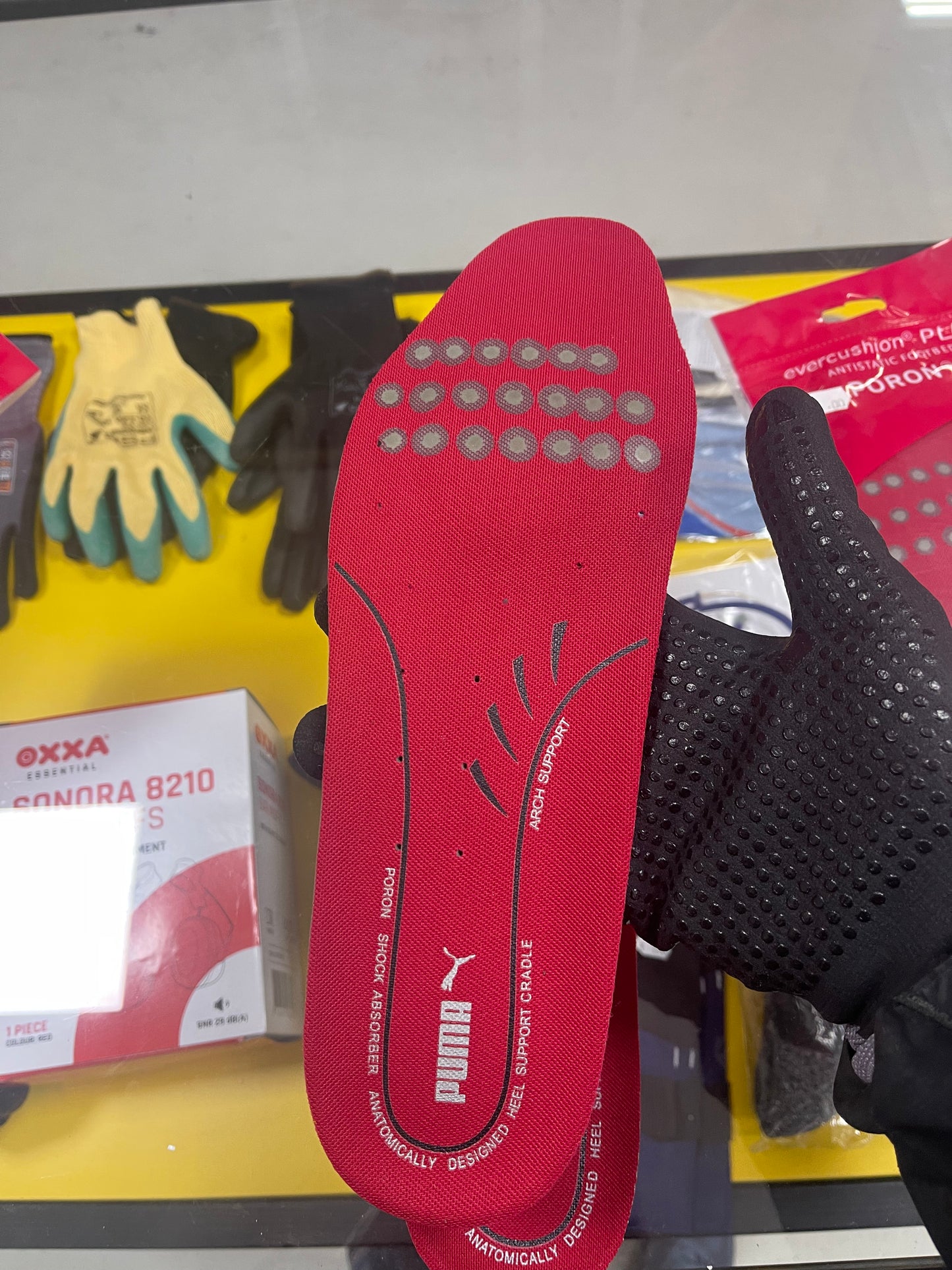 Puma evercushion plus antistatic poron inlegzolen