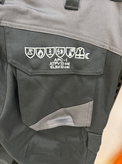 Hydrowear WerkBroek Multinorm Jakarta multistretch Zwart+Grijs 🔥