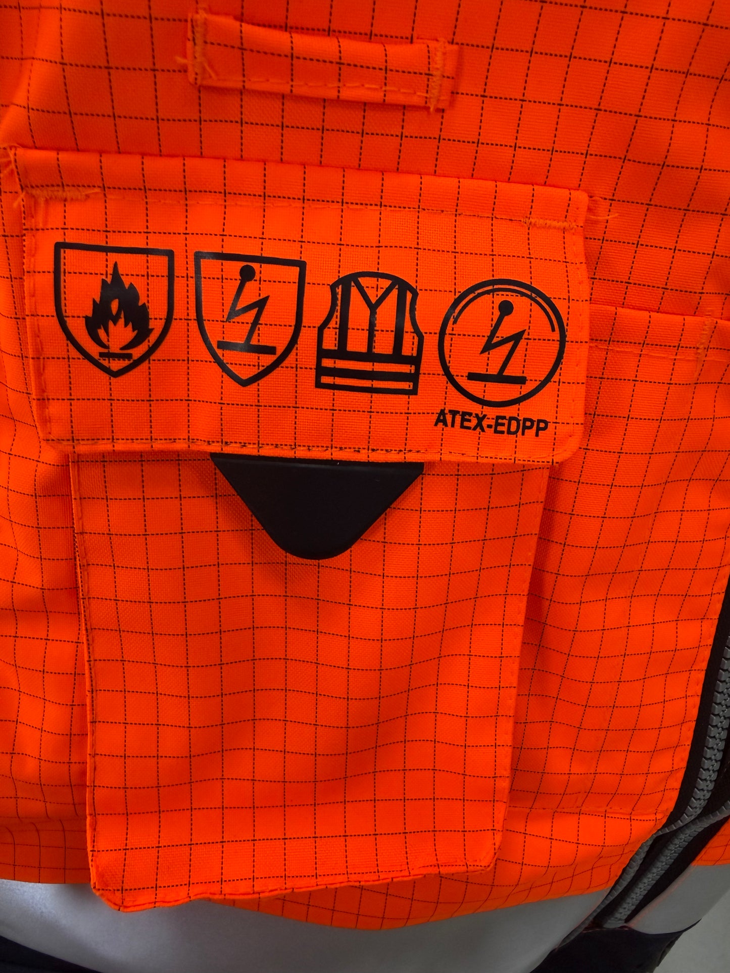Bodywarmer Multinorm Metz Fluor Oranje - Marine 🔥