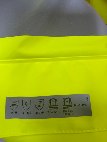Portwest Sealtex Flame Hi-Vis Jacket Geel FR41 🔥