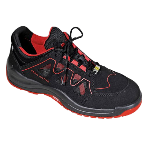 Elten S1P grant red low werkschoenen