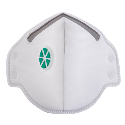 Portwest FFP3 Dolomite Plat Gevouwen Masker (PK20) Wit P351 (20 stuks)
