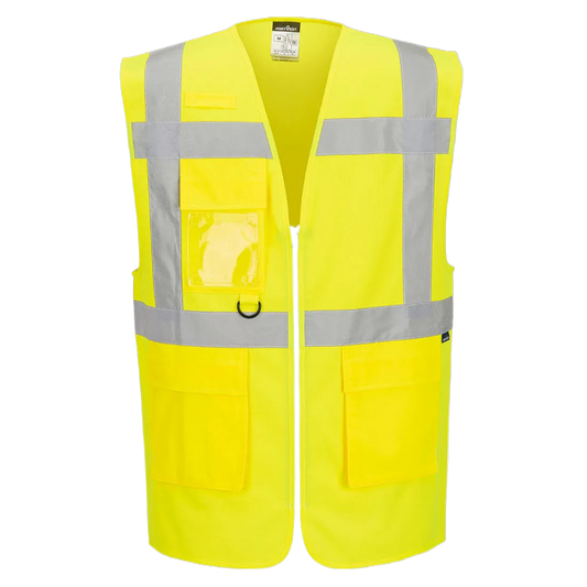 ES476 - ES1 Essential Hi-Vis Executive Vest Geel