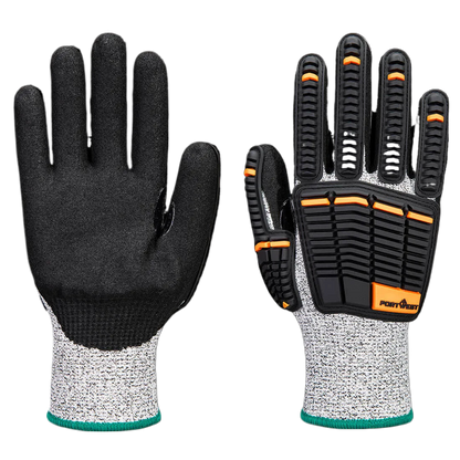 A718 - Impact C13 Nitril foam Handschoen Grijs/zwart