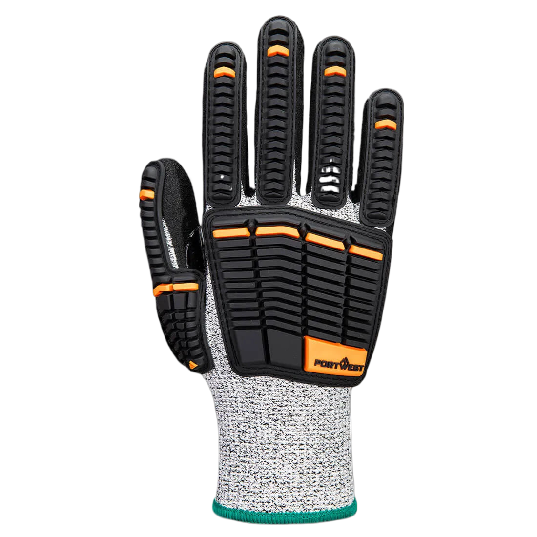 A718 - Impact C13 Nitril foam Handschoen Grijs/zwart