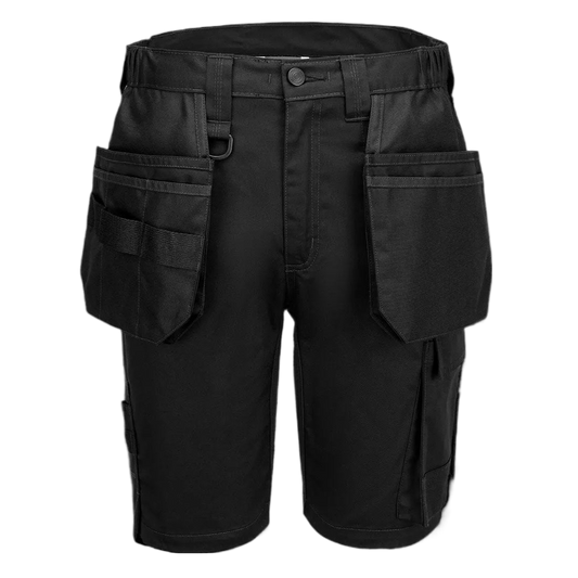 Portwest WX2 Eco Craft Holster Shorts Zwart CD842
