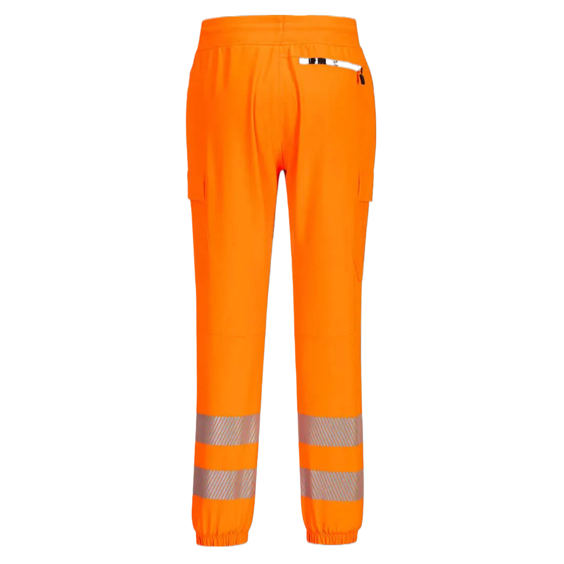 PortWest PW3 Hi-Vis Flexi Jogger Oranje/zwart KX346
