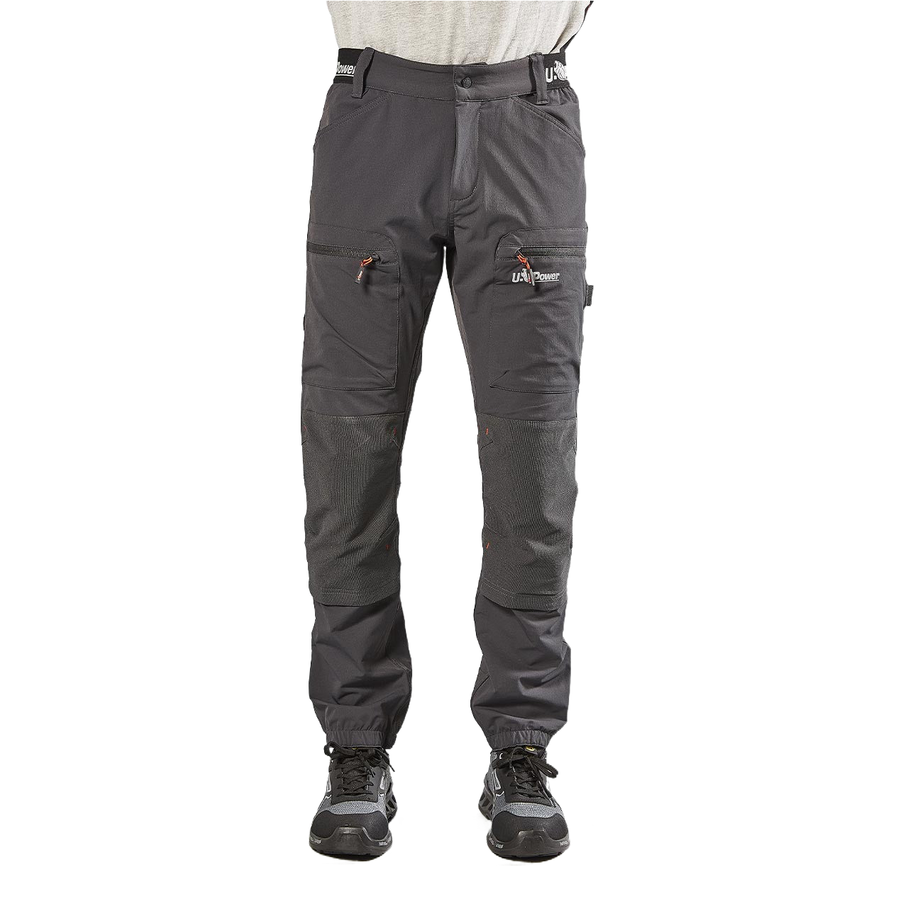 Upower Horizon 4WayStretch Werkbroek Asphalt Grey