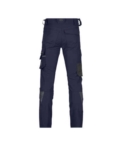Dassy Impax 4Way SuperFlex Stretch Werkbroek Met Kniezakken Cordura Slimfit marineblauw