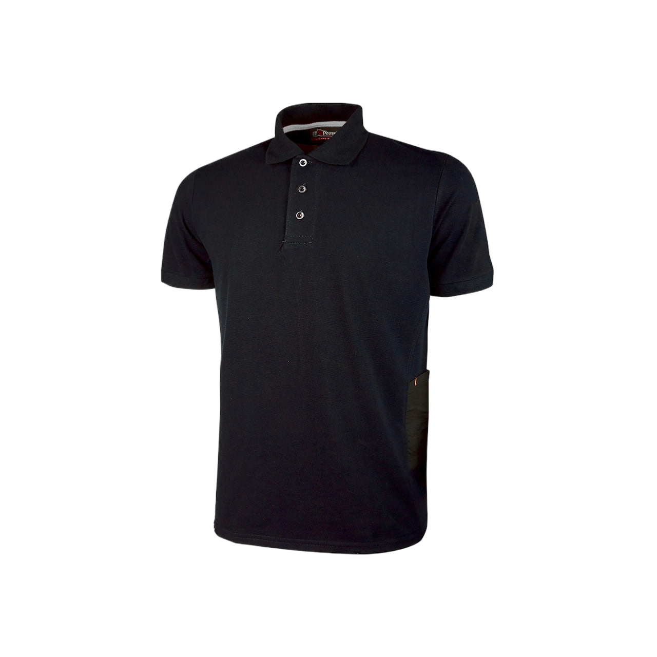 Upower Polo Shirt Gap Black Carbon