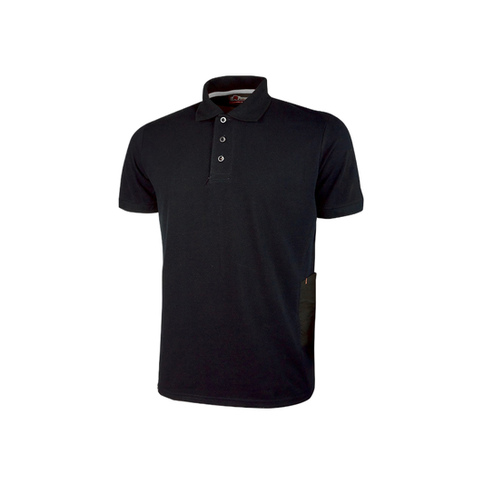 Upower Polo Shirt Gap Black Carbon