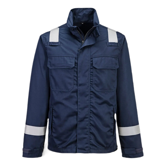 PortWest FR609 - Vlamvertragend Chemicaliënwerend Jack marine 🔥