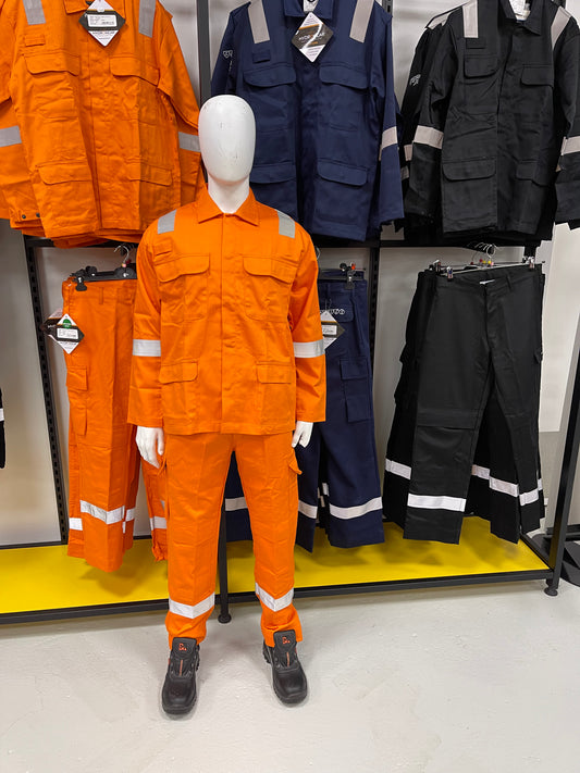 Hydrowear Meddo vlamvertragend werkbroek met kniezakken 🔥