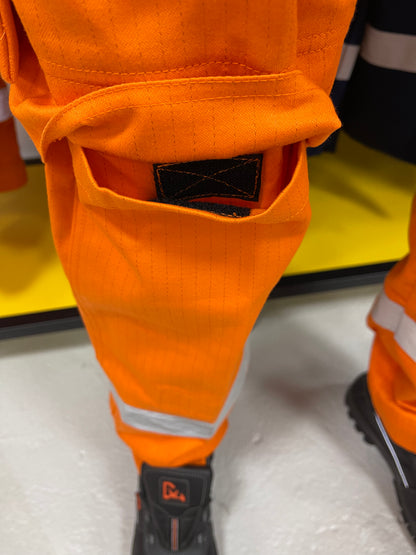 Hydrowear Meddo vlamvertragend werkbroek met kniezakken 🔥