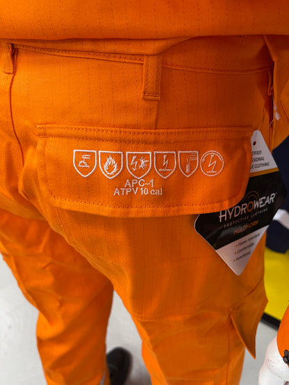 Hydrowear Meddo vlamvertragend werkbroek met kniezakken 🔥