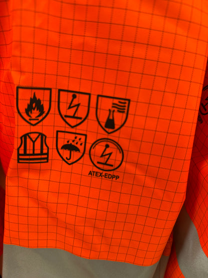 Hydrowear Multinorm Parka Werkjas Miramas Fluor Oranje- Marine 🔥