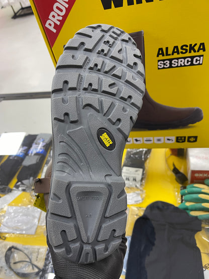 Safety jogger alaska S3 gevoerde werklaars winterbox