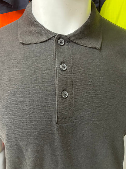 Upower Polo Shirt Tonga Black Carbon