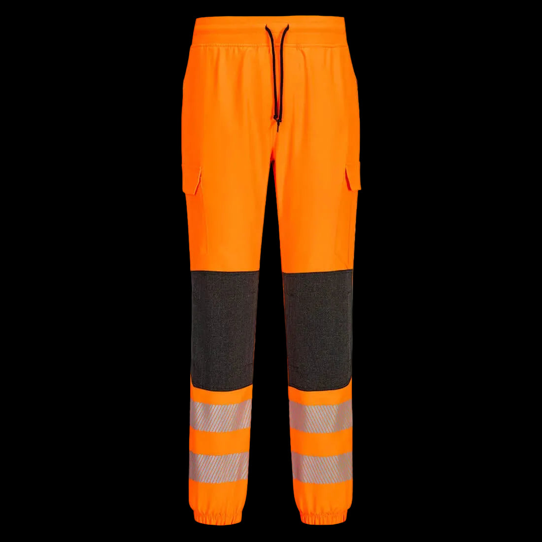 PW3 Hi-Vis Flexi Jogger Oranje/zwart KX346