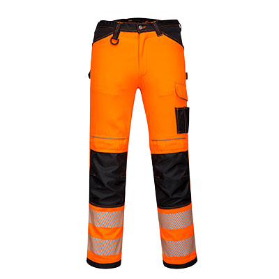 PortWest Hi-Vis Stretch Trousers PW303