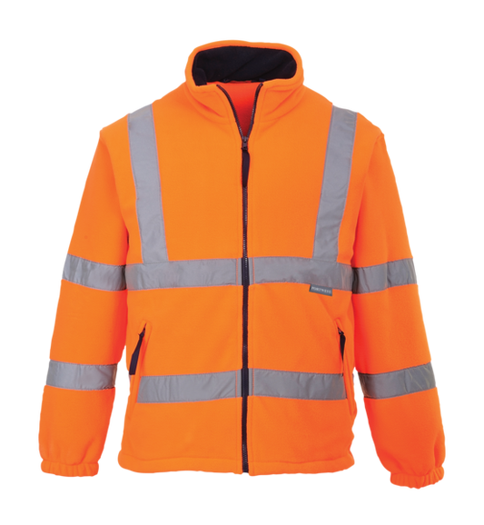 PortWest Hi-Vis Mesh Lined Fleece F300