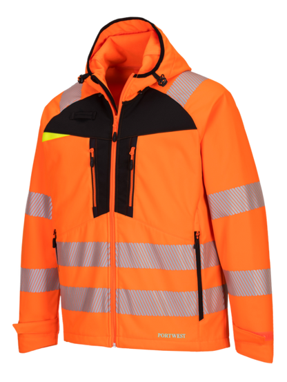 Portwest Hi-Vis Softshell Jacket DX4