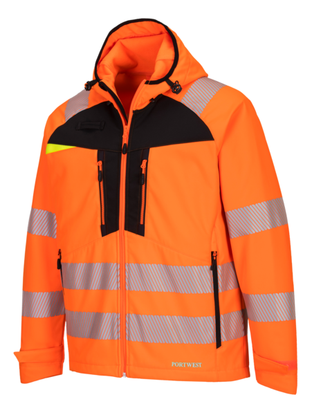 Portwest Hi-Vis Softshell Jacket DX4