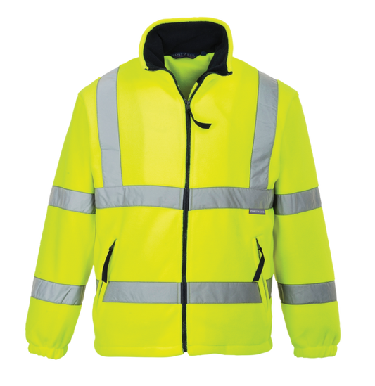 PortWest Hi-Vis Mesh Lined Fleece F300