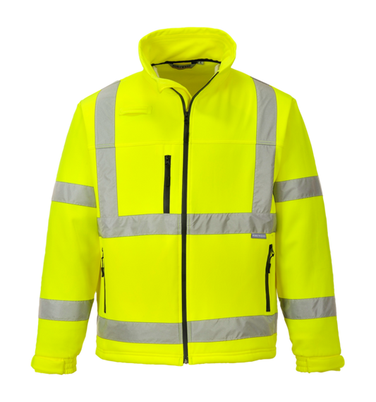 PortWest Hi-Vis Softshell Jacket S424
