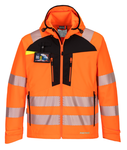 Portwest Hi-Vis Softshell Jacket DX4