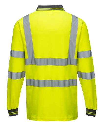PortWest Cotton Comfort Polo Long Sleeve S271