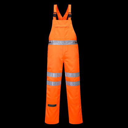 Hi-Vis Polyester Katoenen Amerikaanse Overall Oranje RT43