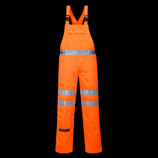 Hi-Vis Polyester Katoenen Amerikaanse Overall Oranje RT43