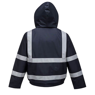 PortWest Bizflame Multi Beschermend Bomber Regenjas Marine S783 🔥