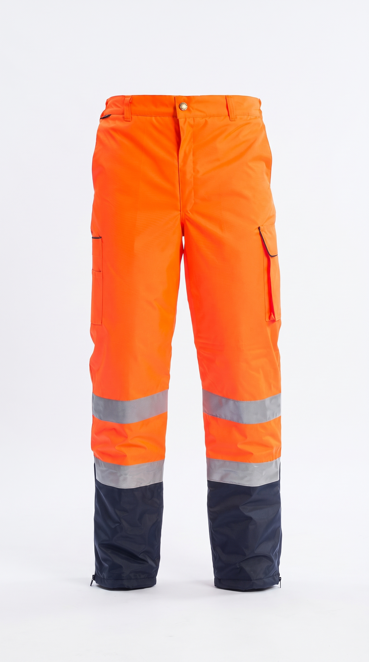 Myform Olympus Hi-Vis Contrast Lined werkbroek - voorkant