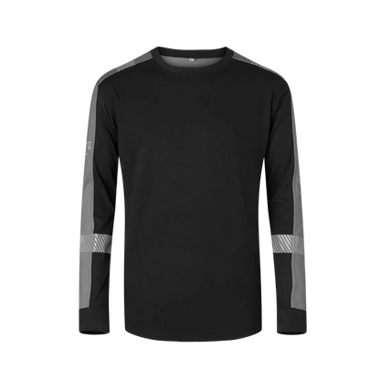 T-shirt Multinorm Japan zwart grijs