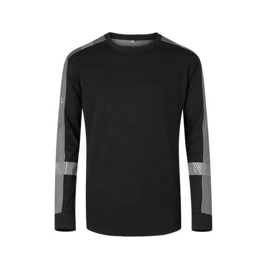 T-shirt Multinorm Japan zwart grijs