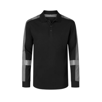 Hydrowear Jordan polo shirt zwart grijs