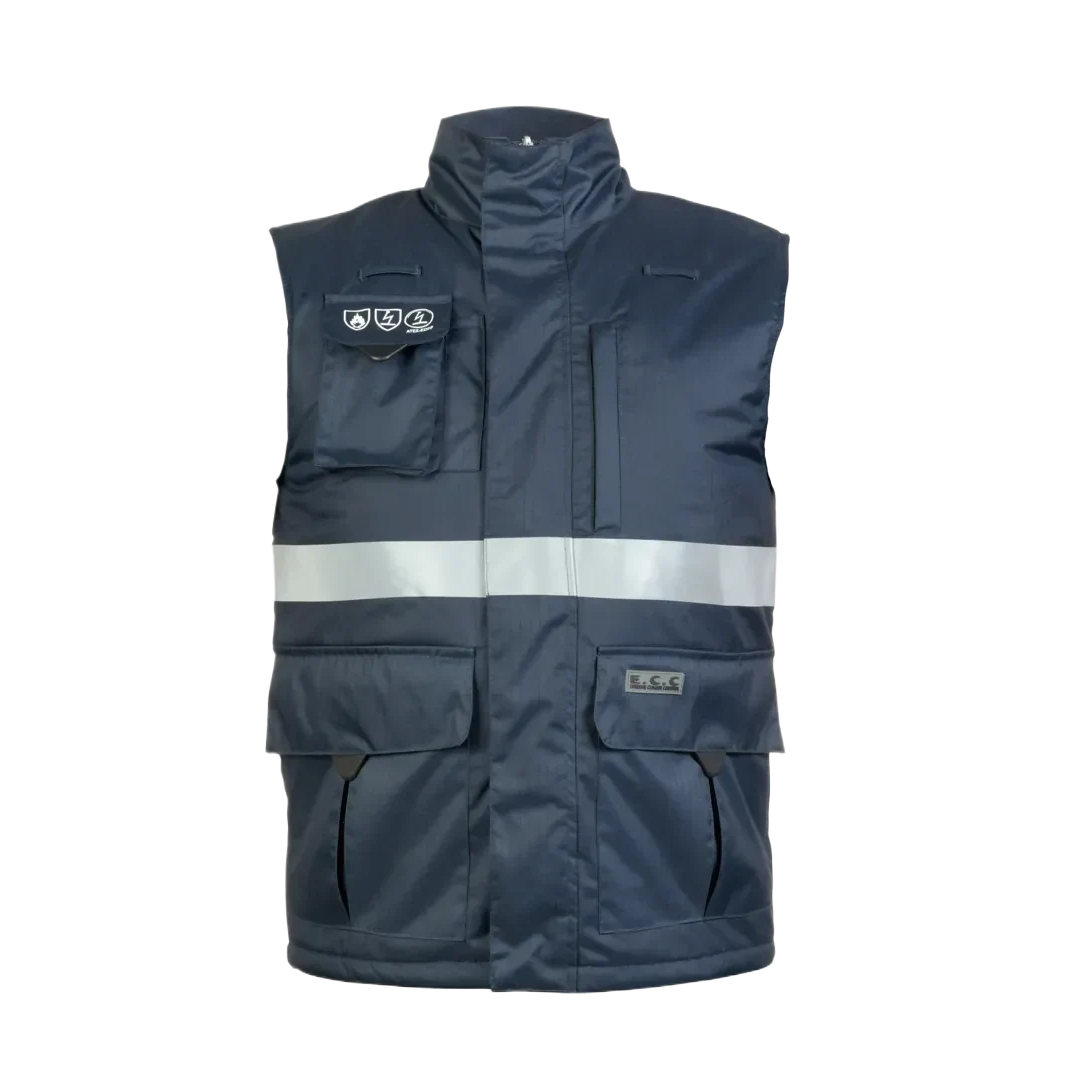 Hydrowear Metz bodywarmer blauw
