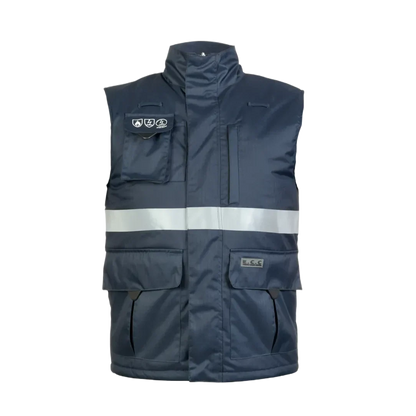 Hydrowear Metz bodywarmer blauw