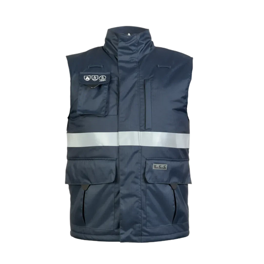Hydrowear Metz bodywarmer blauw