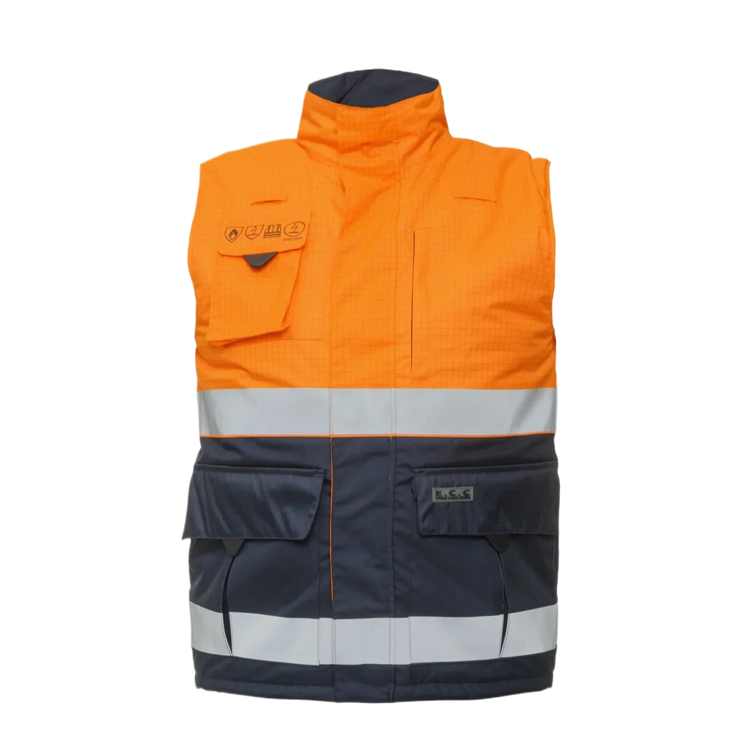 Hydrowear Metz bodywarmer oranje
