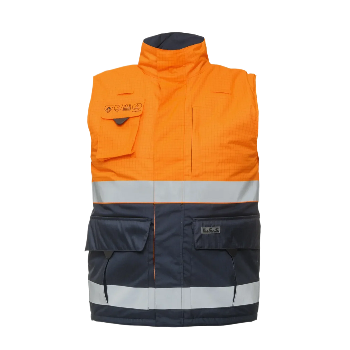 Hydrowear Metz bodywarmer oranje
