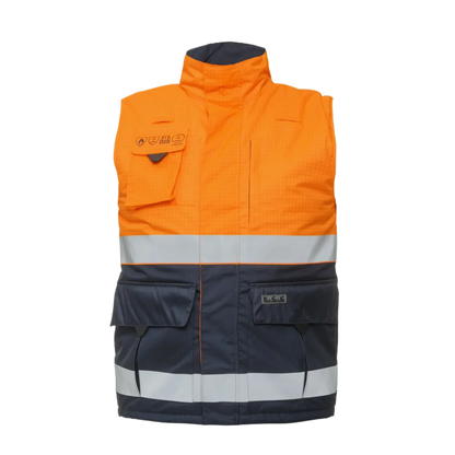 Hydrowear Metz bodywarmer oranje