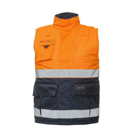 Hydrowear Metz bodywarmer oranje