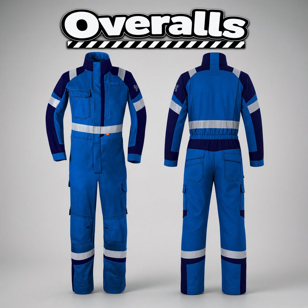 Vlamvertragende Overalls