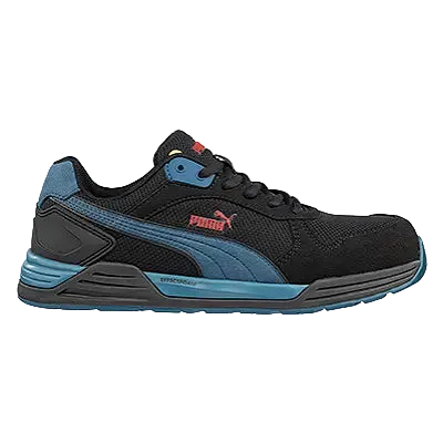 Werkschoen Puma FRONTSIDE BLK/BLUE LOW S1PS ESD FO HRO SR