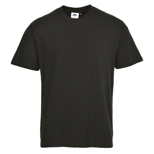 PortWest Turin Premium T-Shirt Black B195