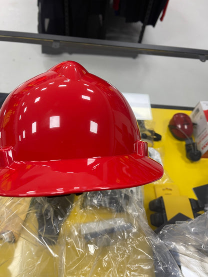 Msa helm v-gard draaiknop rood